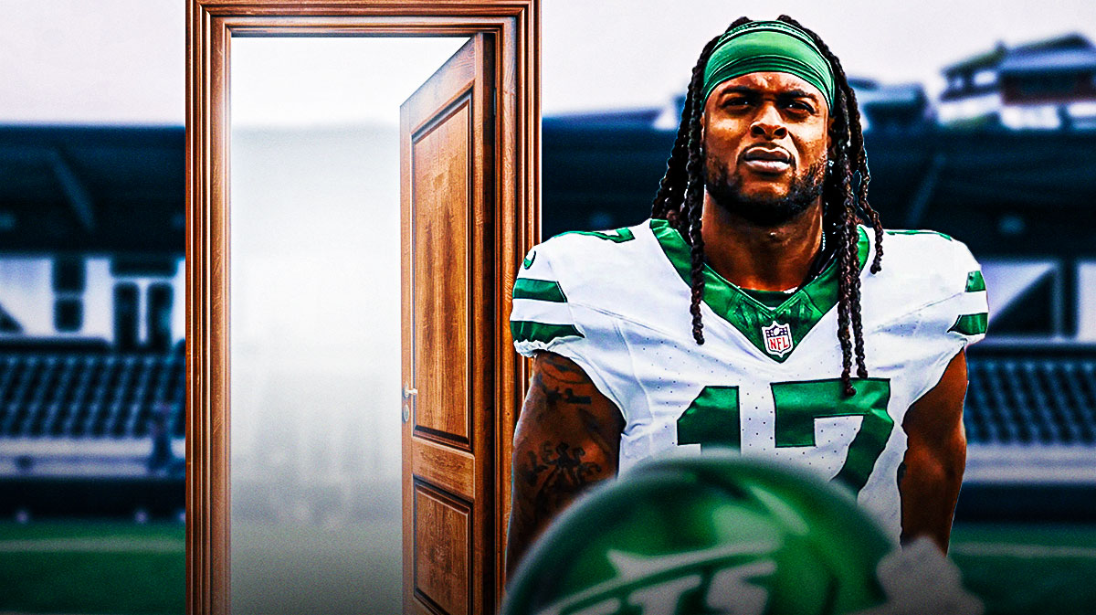 Jets, Davante Adams, Davante Adams Jets, Davante Adams released, Aaron Rodgers, Davante Adams in Jets jersey, open door behind him