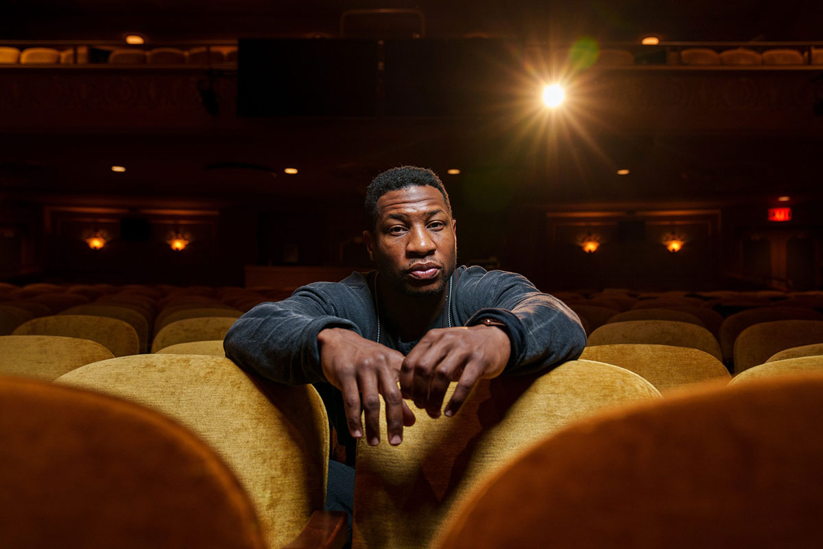 Jonathan Majors at the Virginia Film Festival in 2022.