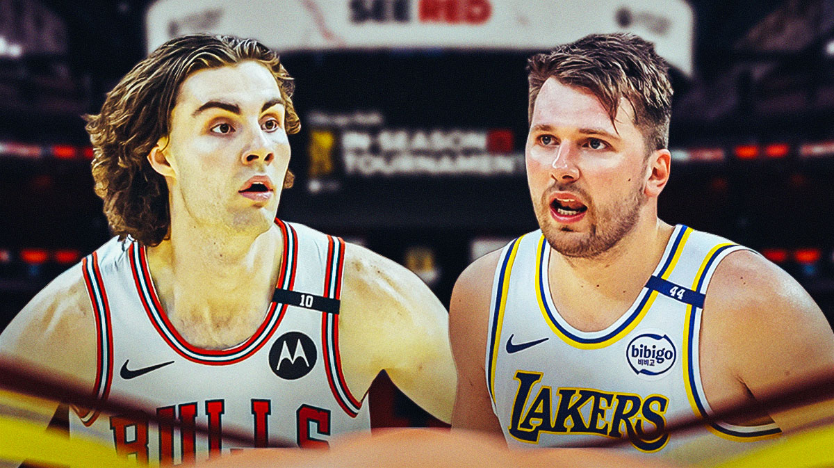 Josh Giddey and Luka Doncic.