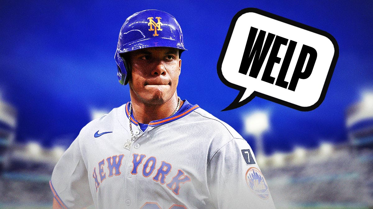 Mets star Juan Soto saying "Welp"