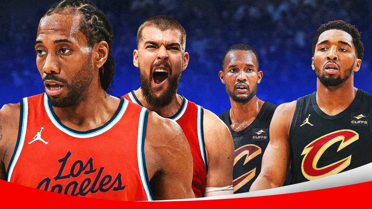 Kawhi Leonard, Ivica Zubac, Los Angeles Clippers, Donovan Mitchell, Evan Mobley, Cleveland Cavaliers, Cavs