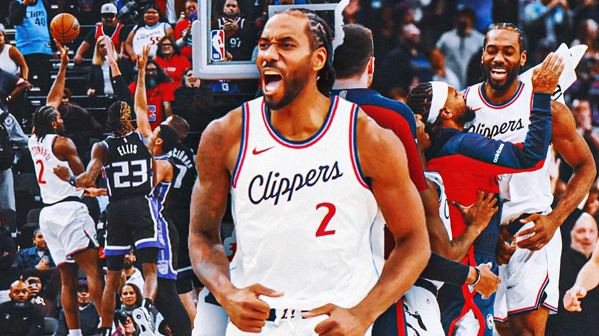 Kawhi Leonard, James Harden’s hyped reactions to Clippers’ game winner vs. Kings