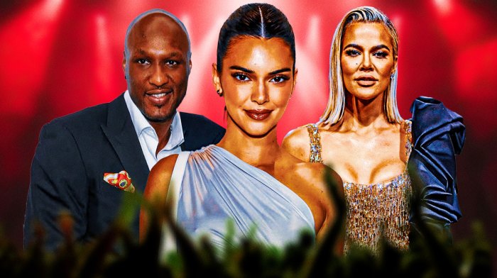 Kendall Jenner Khloe Kardashian Lamar Odom