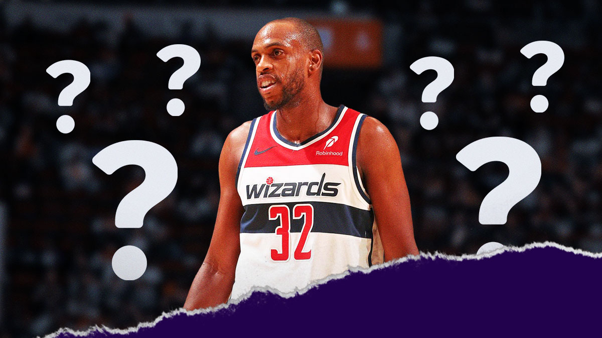 Khris Middleton with question marks around the picture.