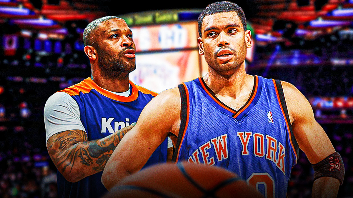 PJ Tucker wears insane 20-year old Allan Houston shoes for Knicks debut