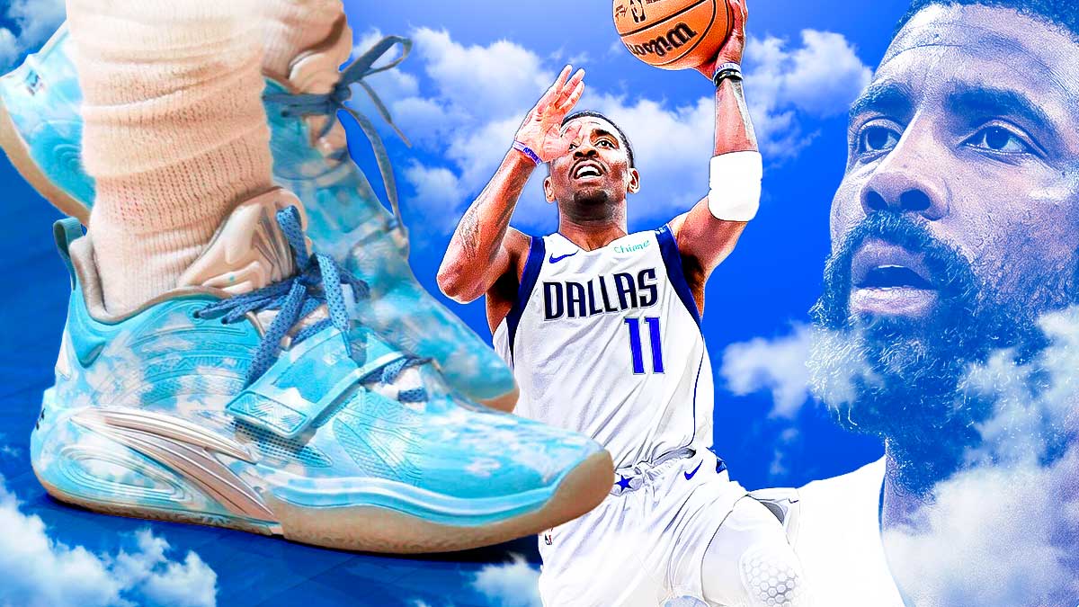 Kyrie Irving custom sneakers, Kyrie ANTA KAI 1, Kyrie Irving vs. Lakers