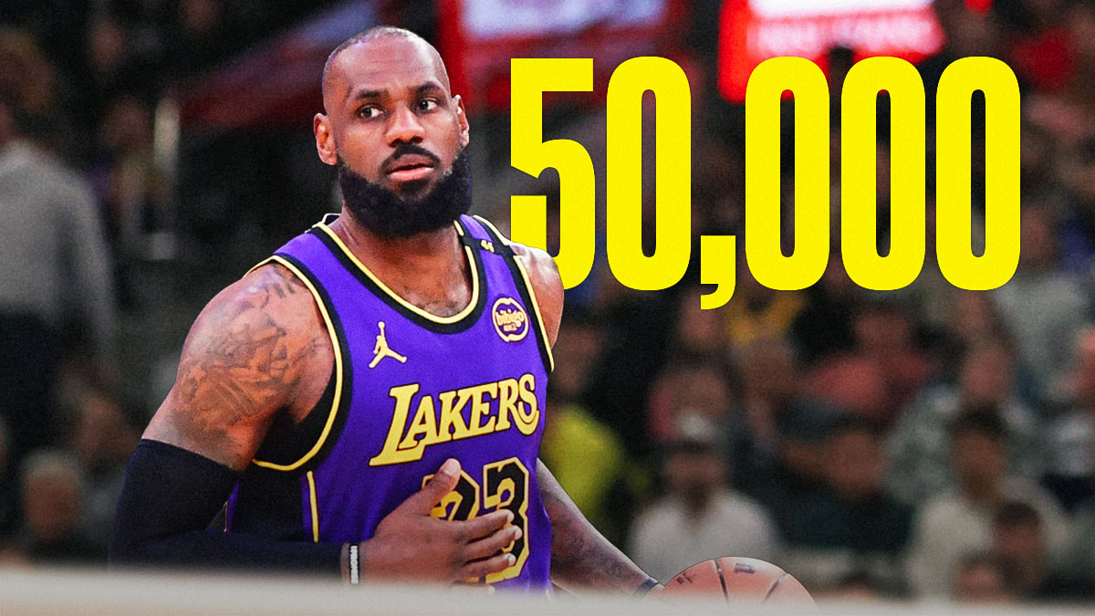 Lakers star LeBron James came oh so close to a unique NBA milestone.