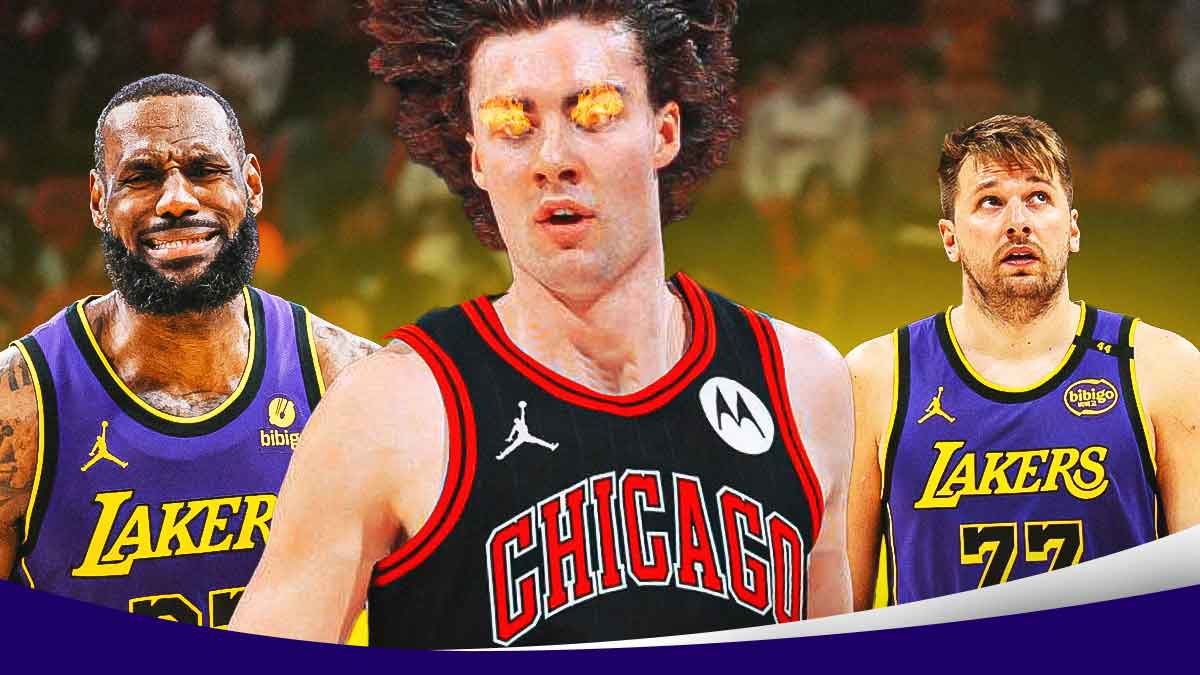 lakers bulls josh giddey luka doncic lebron james