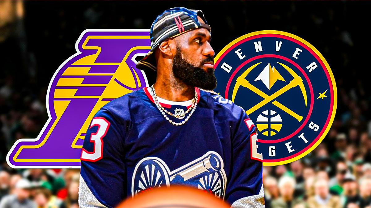 LeBron James catches attention with sick throwback at Nuggets game