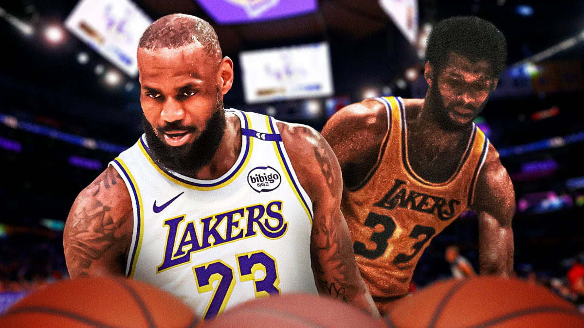 Lakers' LeBron James, Kareem Abdul-Jabbar