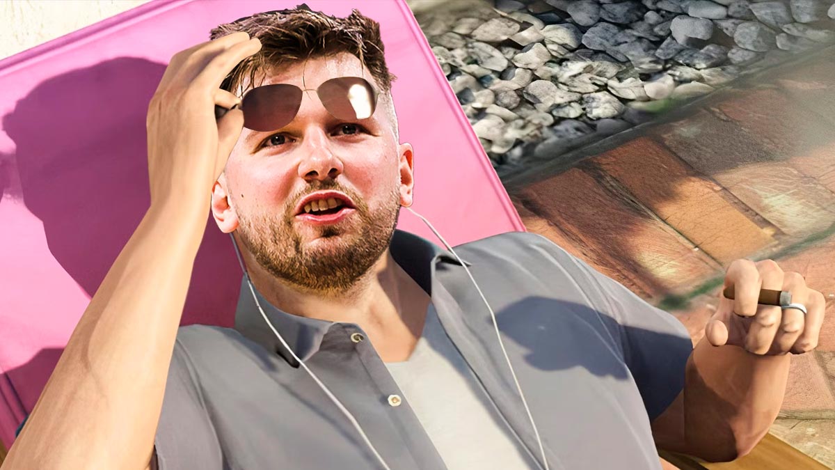 Luka Doncic (Lakers) as GTA 5's Michael