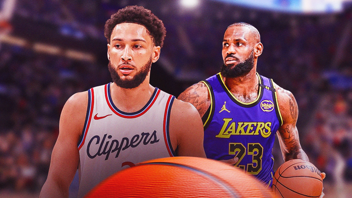 Ben Simmons, LeBron James