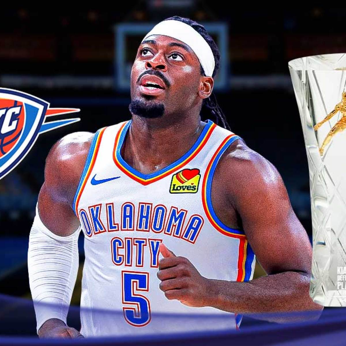 Lu Dort focused on helping Thunder amid DPOY conversations