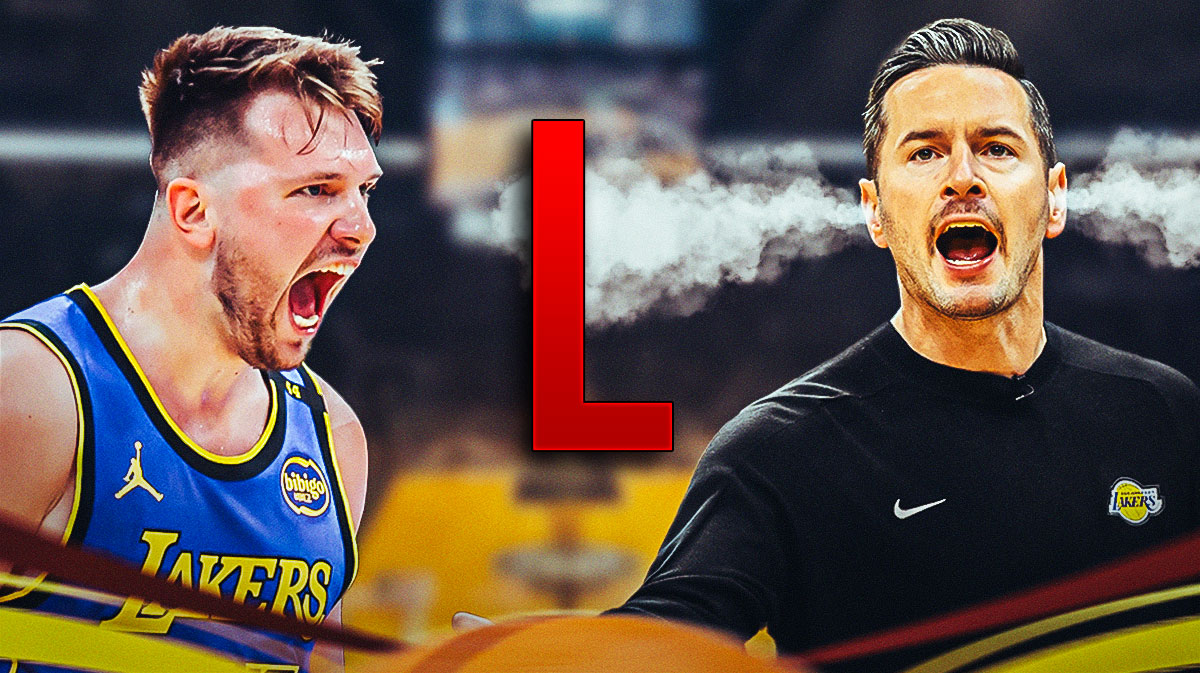 Lakers' JJ Redick furious with Luka Doncic and a red L