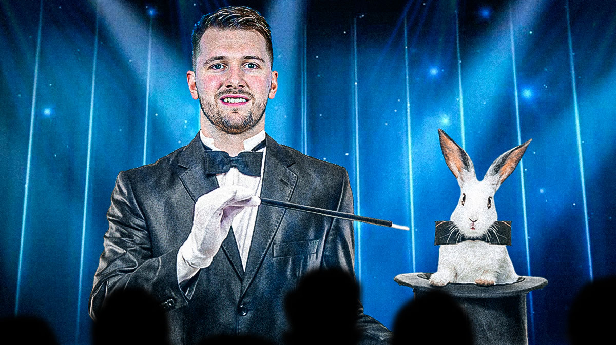 Lakers' Luka Doncic as a magician
