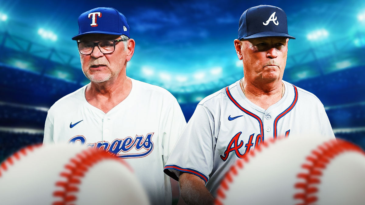 Brian Snitker, Bruce Bochy, Braves, Rangers, Rangers Braves