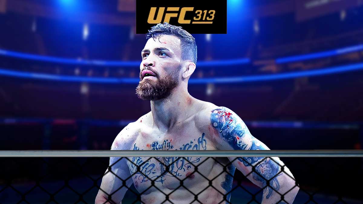 UFC 313: Mauricio Ruffy delivers a devastating spinning wheel kick brutally finishing King Green