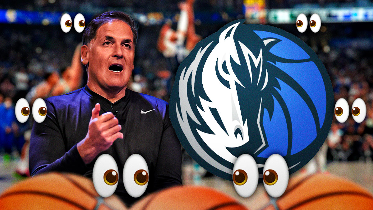 Mark Cuban, Dallas Mavericks logo, eyes symbols