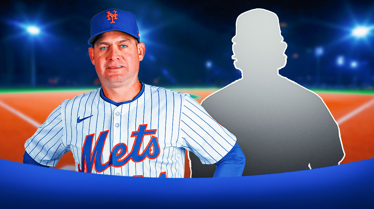 Carlos Mendoza next to silhouette of Jeff McNeil