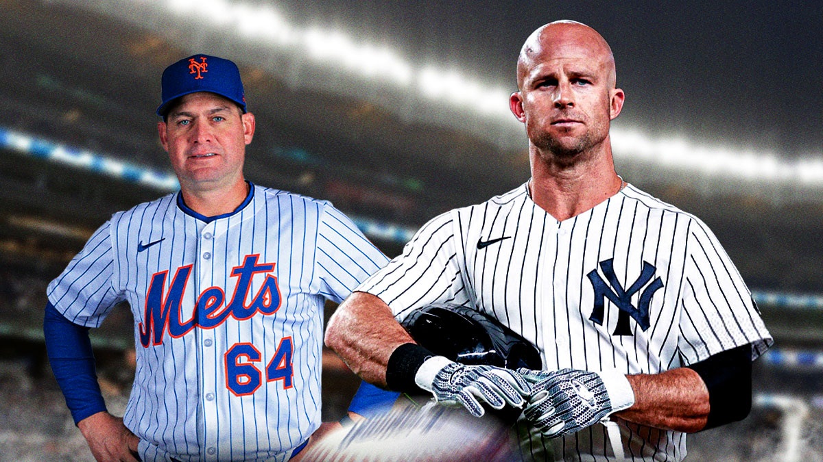 Carlos Mendoza (Mets manager) and Brett Gardner (former Yankee)