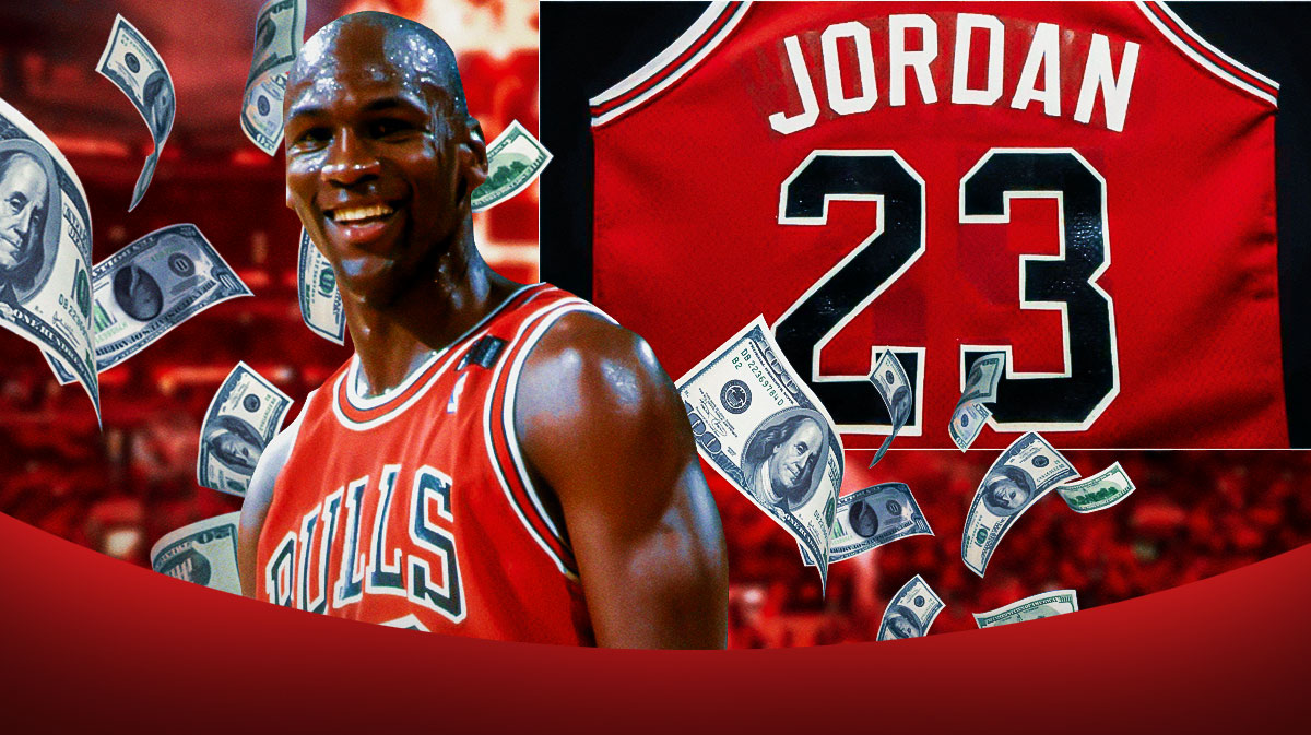 Michael Jordan's first-of-its-kind Bulls jersey sells for $4.2 million