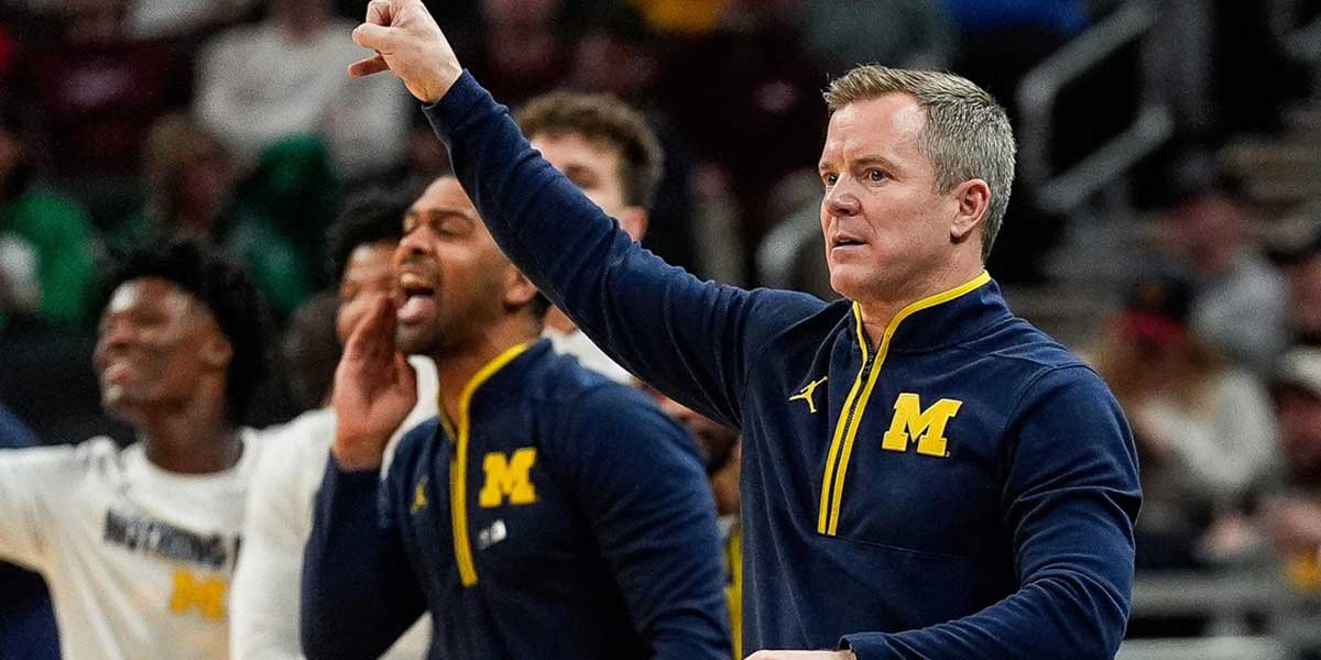 Featured image Michigan basketball head coach Dusty May
