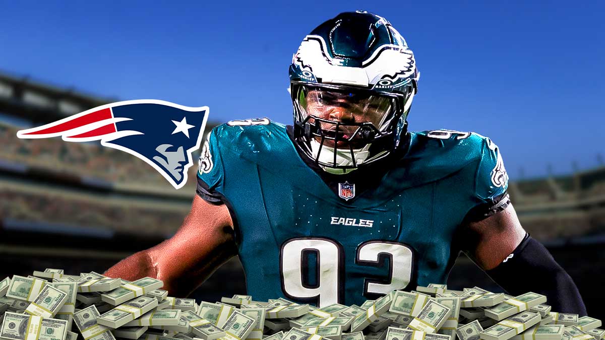 Eagles DL Milton Williams waved goodbye after earning his massive Patriots deal.