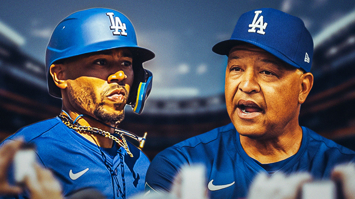 Dodgers star Mookie Betts, manager Dave Roberts