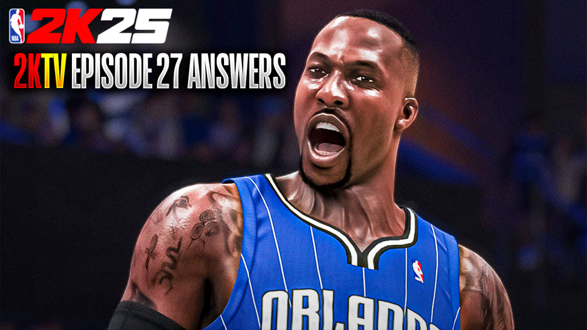 NBA 2K25 2KTV Episode 27 Answers