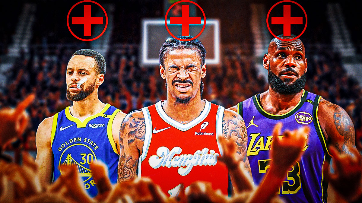 NBA power rankings - LeBron James, Stephen Curry, Ja Morant injury