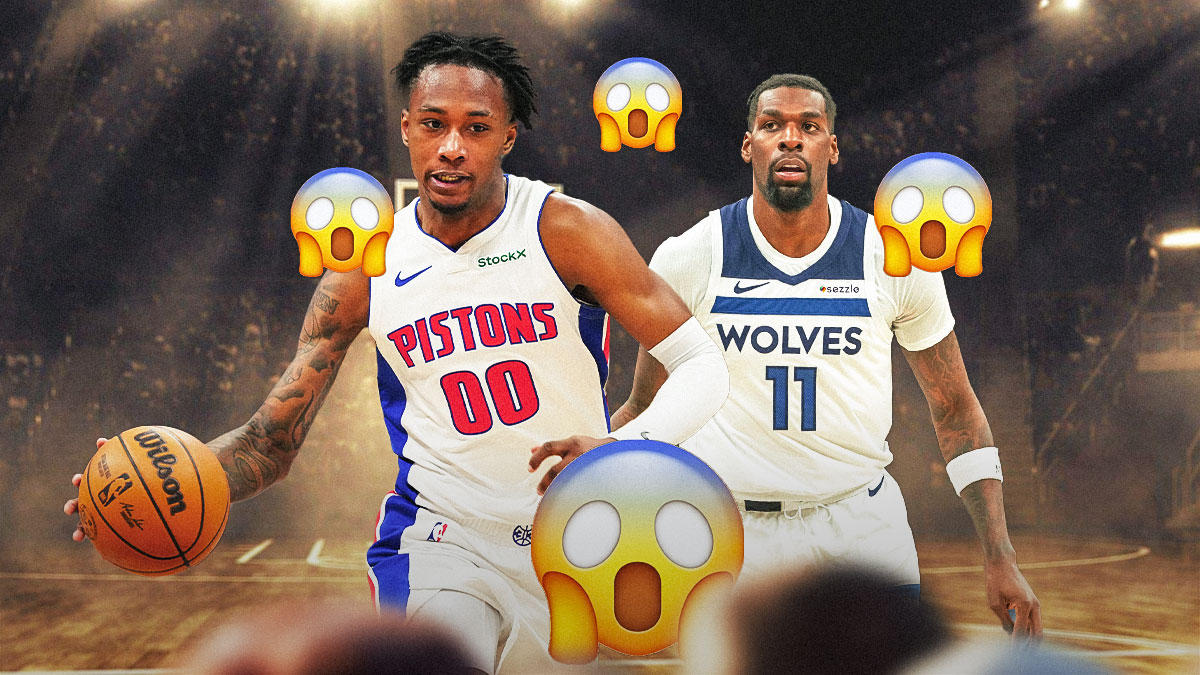 A massive scuffle erupted between the Pistons and Timberwolves.