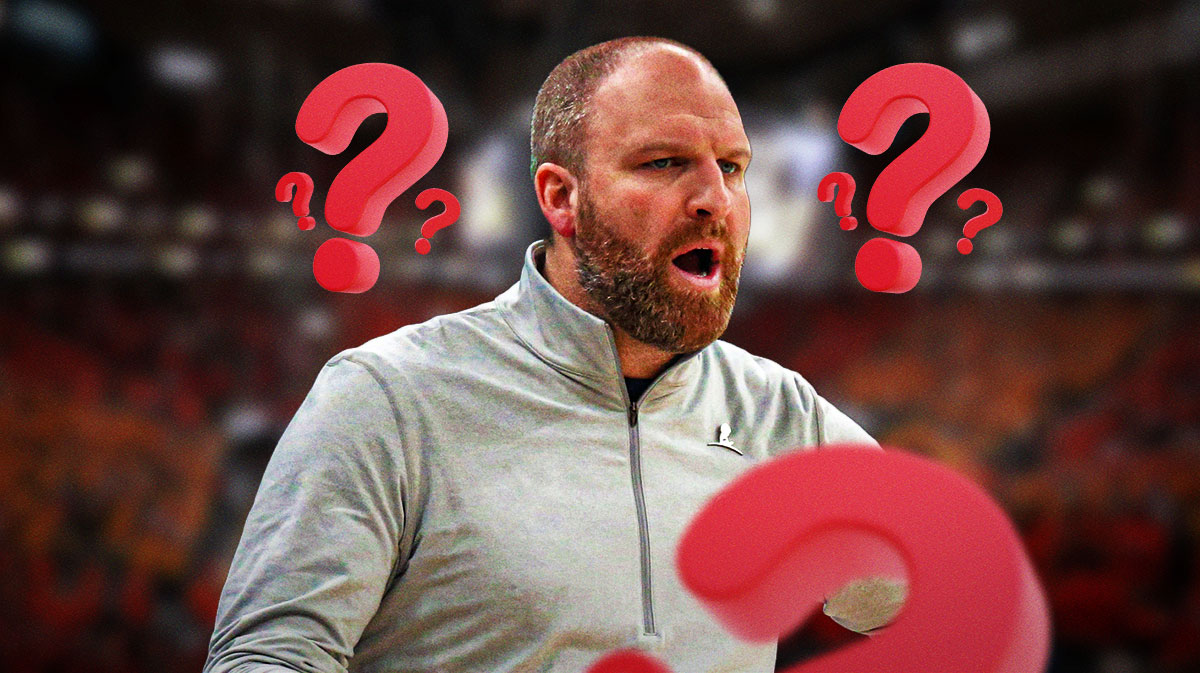 NBA coach Taylor Jenkins with a couple of question marks around him, Chandler Parsons Grizzlies
