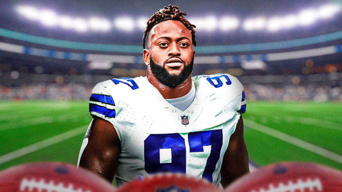 Osa Odighizuwa in a Cowboys jersey.