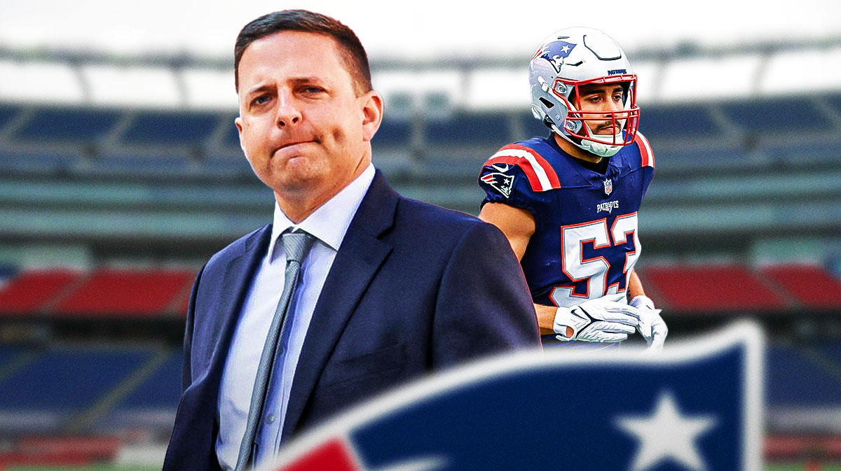 Patriots Elliot Wolf and Patriots linebacker Christian Elliss in NFL free agency
