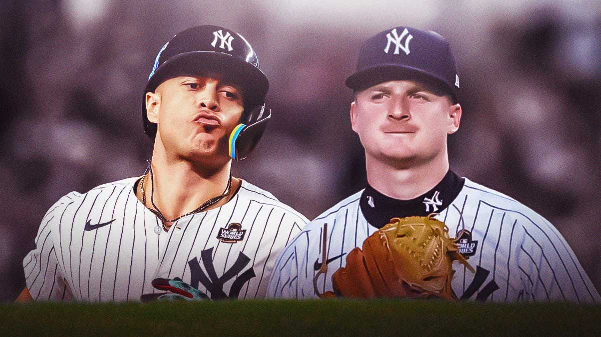 Giancarlo Stanton and Clarke Schmidt