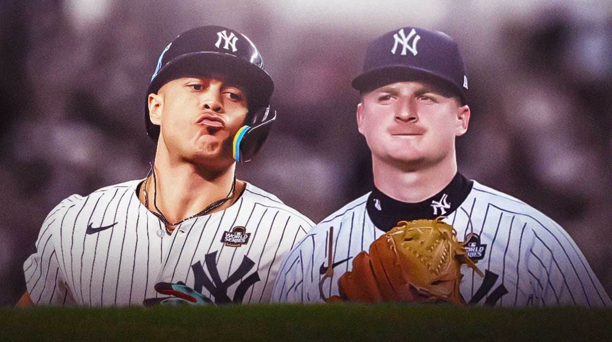Giancarlo Stanton and Clarke Schmidt