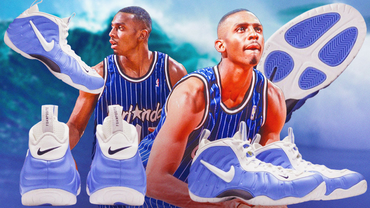 Nike Air Foamposite Pro University Blue, Penny Hardaway, Nike Foamposite release