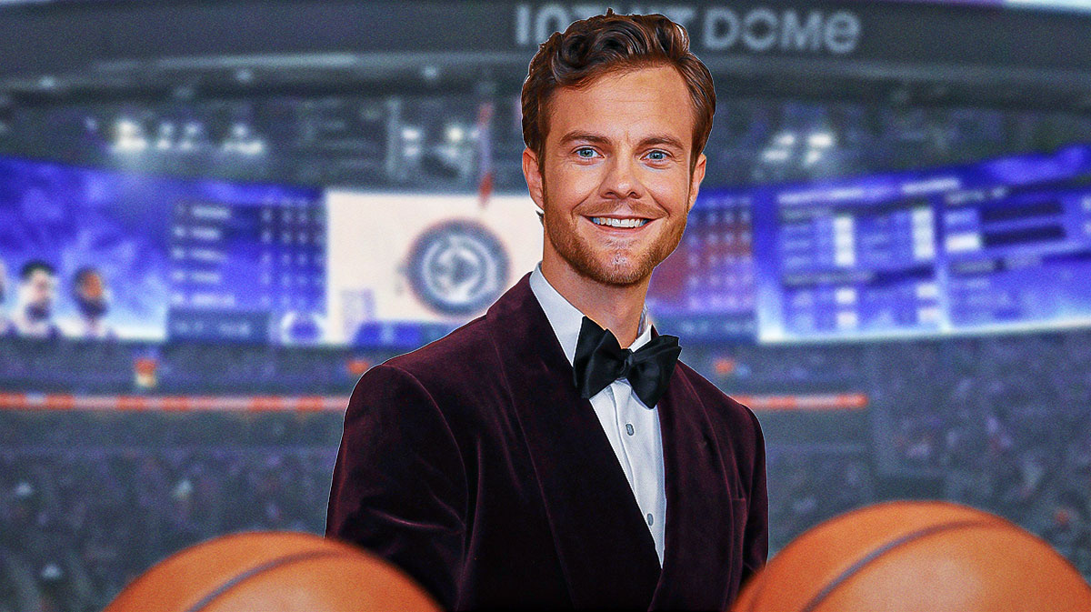 Novocaine star Jack Quaid gets beat up throughout Clippers game