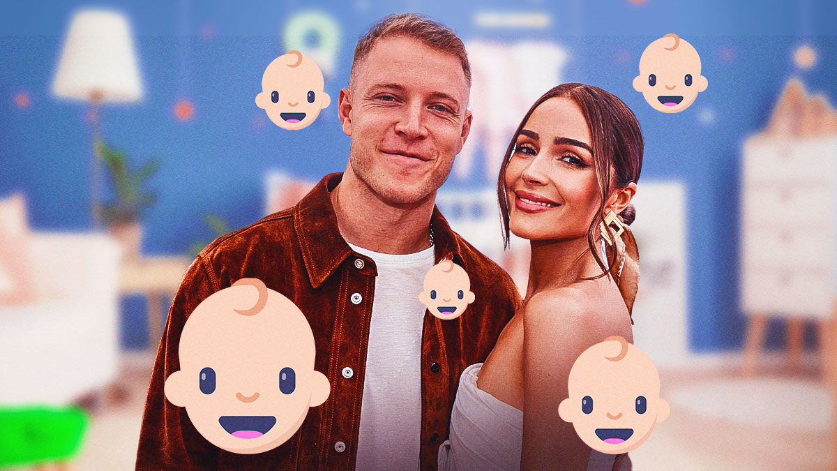 Olivia Culpo Christian McCaffrey San Franscisco 49ers