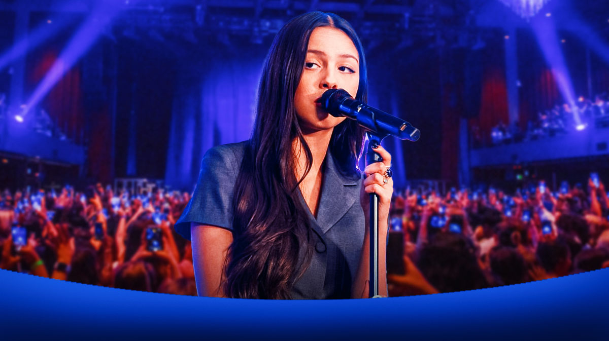 Olivia Rodrigo, who made history with her first stadium show on the Guts World Tour in Brazil.
