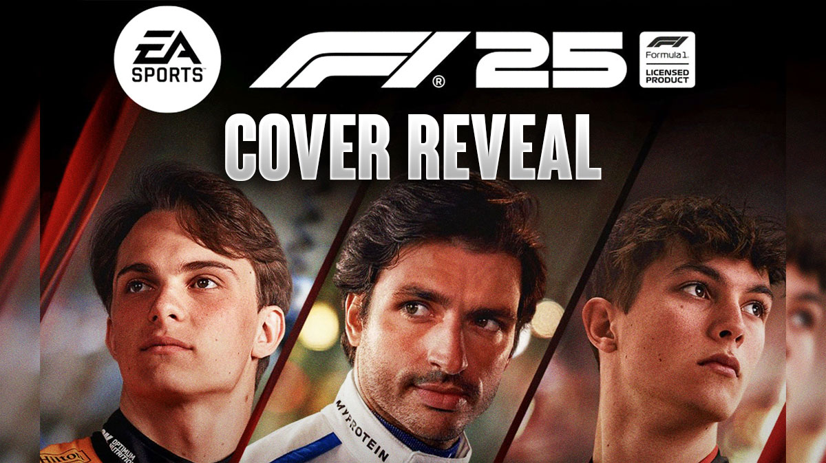 F1 25 Cover Features Oscar Piastri, Carlos Sainz & Ollie Bearman