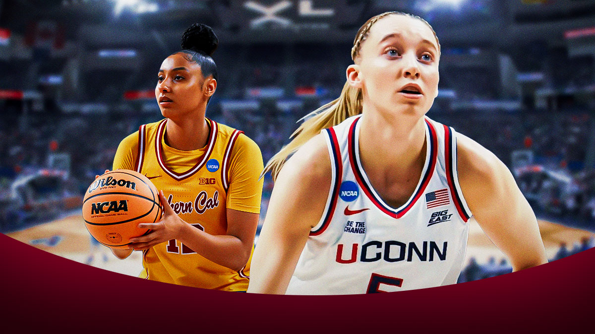 Paige Bueckers sends message of support to JuJu Watkins.