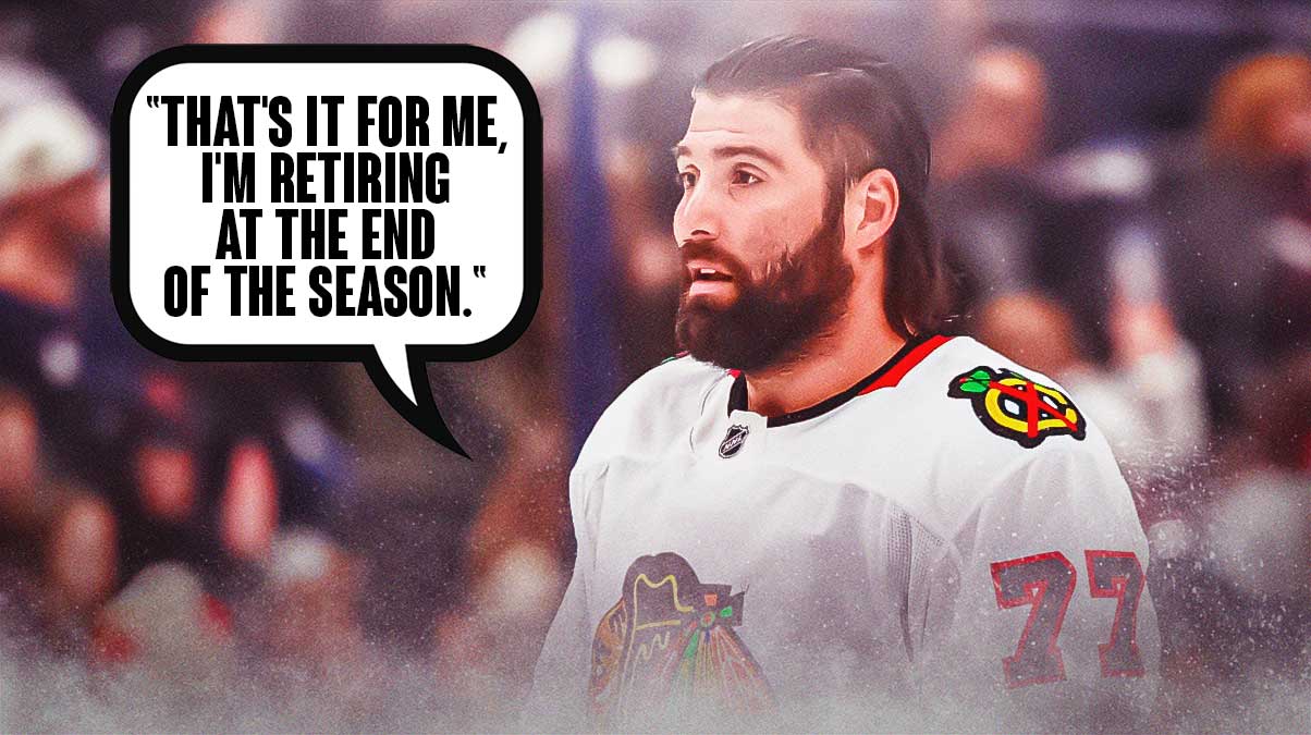 Blackhawks’ Patrick Maroon makes emotional retirement announcement