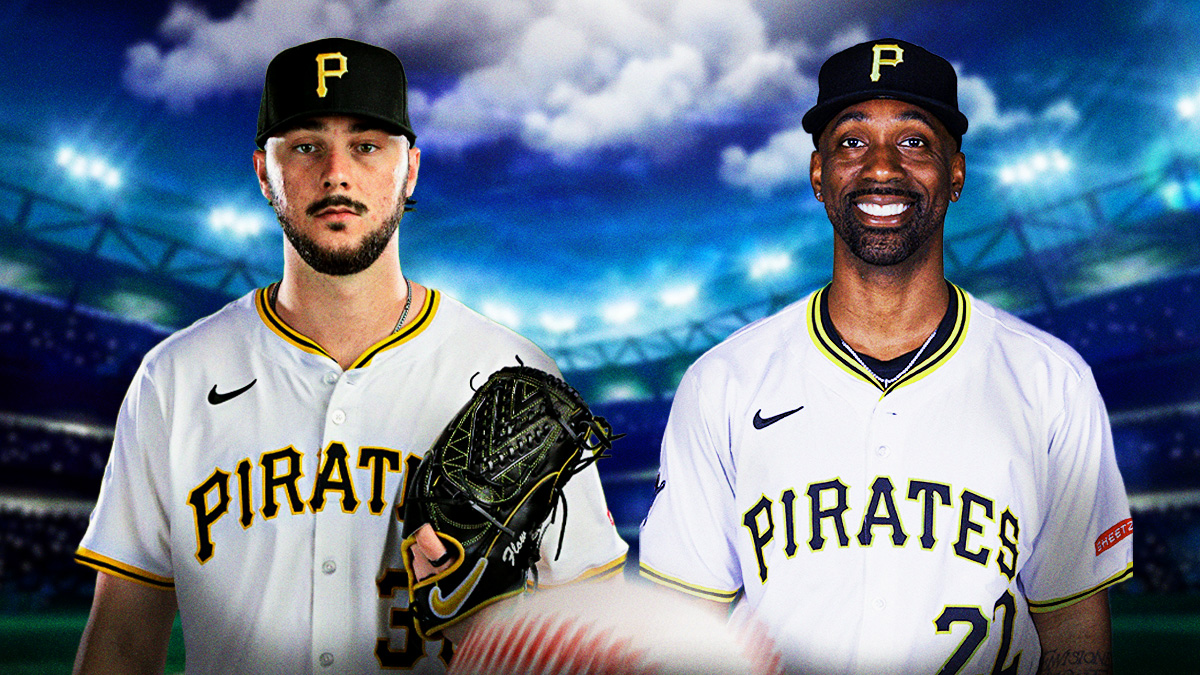 Paul Skenes and Andrew McCutchen with Pirates