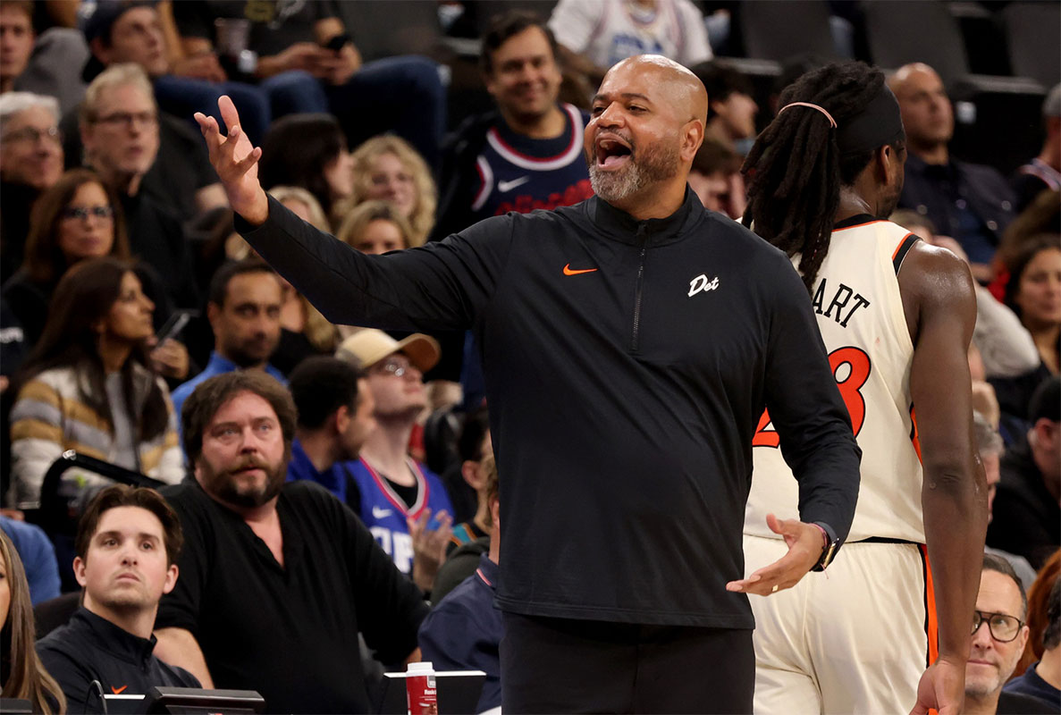 CRIPIĆI MAIN COACH OF JB BIKKERSTAFF During the fourth quarter to La Clippers on Intuit Dome