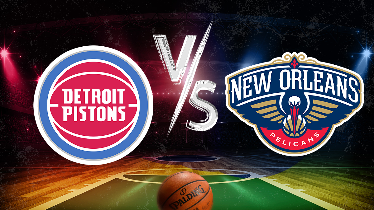 Pistons Pelicans prediction, NBA odds