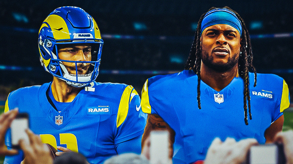 Rams’ Jimmy Garoppolo reacts to Davante Adams signing after Raiders drama