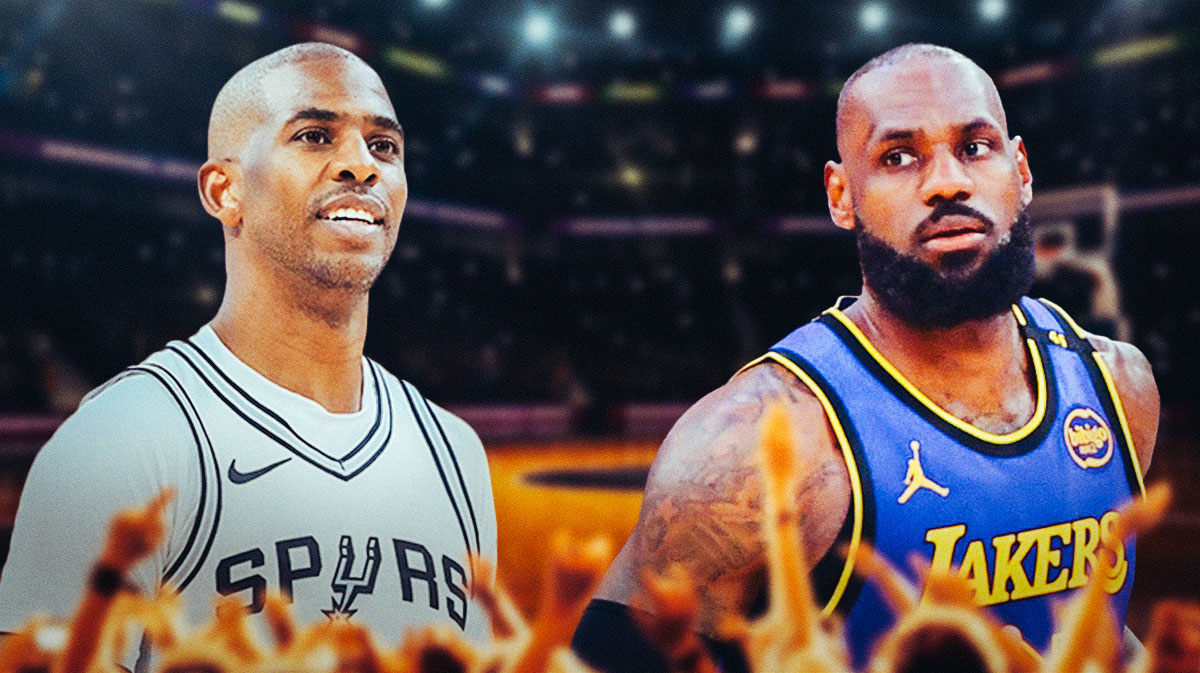 Chris Paul and LeBron James
