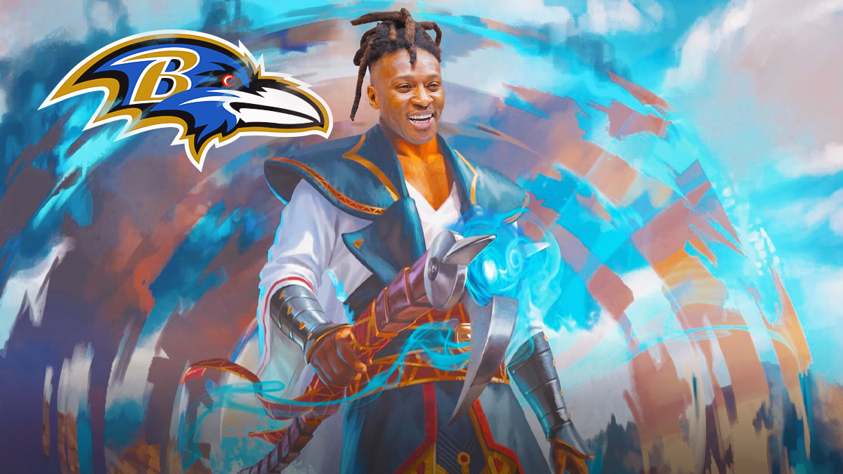 DeAndre Hopkins (Ravens) as Teferi of MTG.