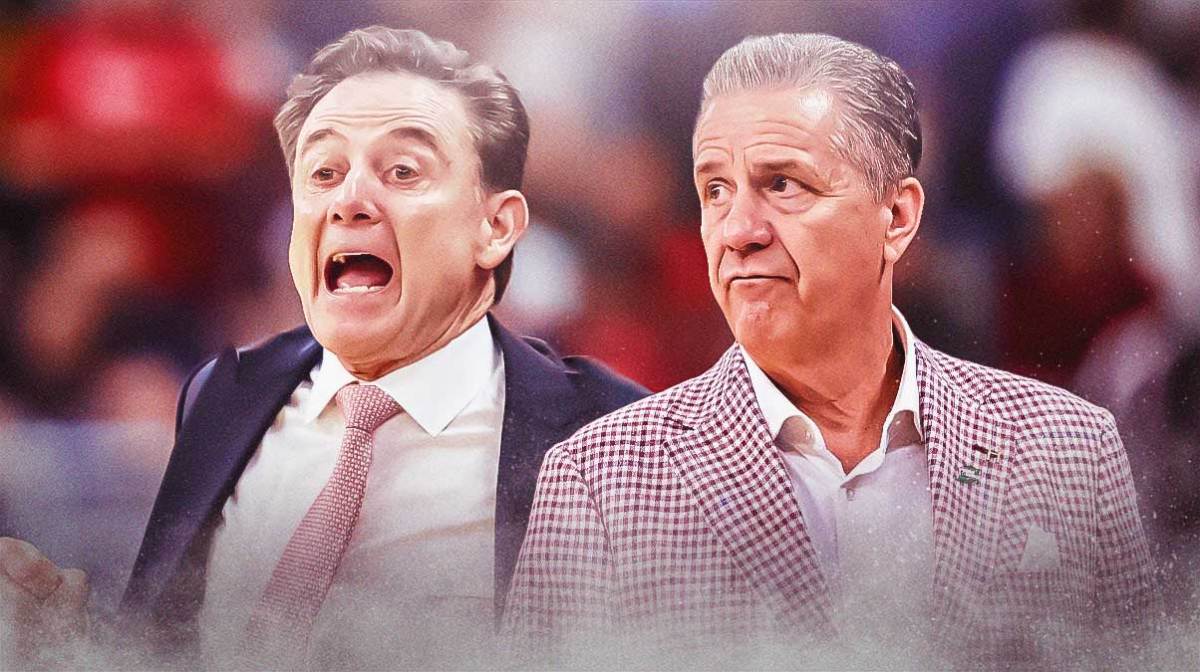 Rick Pitino saw his St. John's team lose to John Calipari and Arkansas